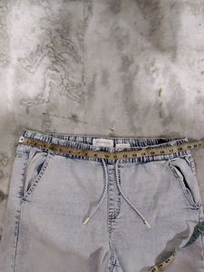 High Waist 44 Inches Jeans