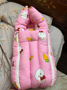 Cute Pink Bunny Baby Sleeping Bag