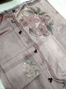 Kota silk Embroidered Saree 4