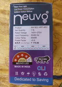 Combo Of Two Neuvo 9W LED Bulbs