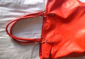 Vibrant Orange  Bag