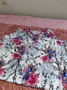 Women's Floral Print Nightgown