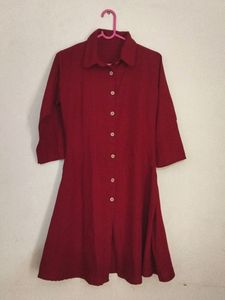Kurta And White Trouser For Women