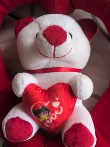 Cute Teddy Bear with Heart