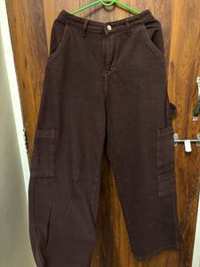 Brown Cargo Pants