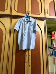 Peter England Blue Polo T-Shirt