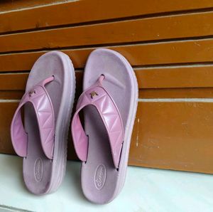 Comfortable Women's Pink Flip Flops