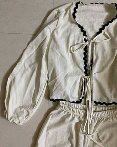 Tie Up Co-ord Set