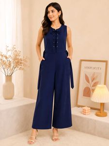 Navy Blue Jumpsuit
