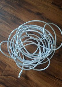 White Ethernet Cable