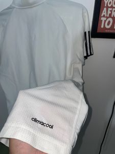 Adidas White Polo T-Shirt
