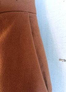 Brown Wide Leg Trousers