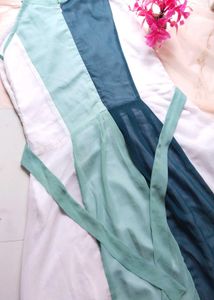 Stylish Color Block Maxi Dress