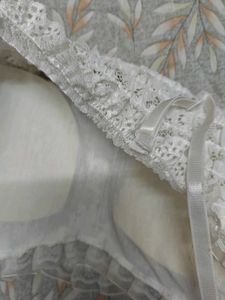 Floral Lace Trim Corset Top
