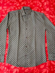 Men's Checkered Long Sleeve Shirt