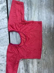 Pink Printed Blouse