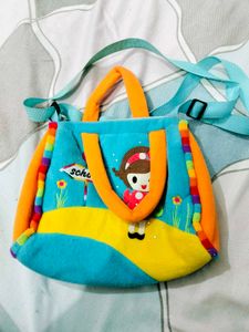 Cute Kids' Plush Shoulder Bag