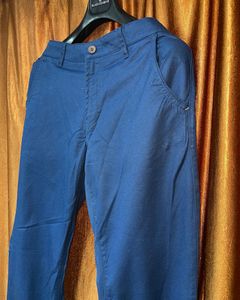 New Urban Ranger by Pantaloons Navy Blue Trousers