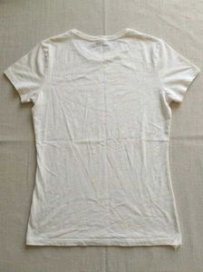 Authentic ZARA Rhinestone Logo White Tee