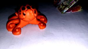 Cute Orange Octopus Toy