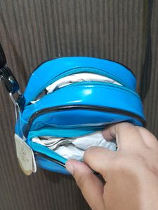 Cute Blue Sling Bag