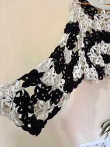 Crochet Flower Pattern Top