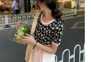 Floral Knit top