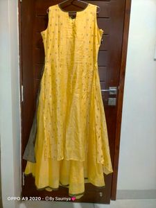 Yellow Gown Dress