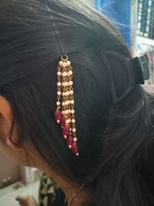 pack of 4 Beaded Hair Pin