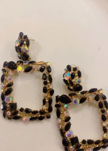 Chunky Geometric Statement Earrings