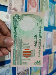 Bangladesh 2 Taka Note UNC 💶 Foreign Curreny 🌎