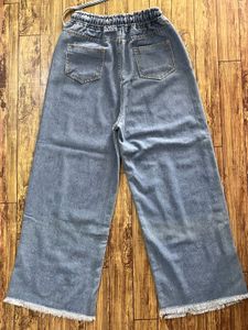 Wide Leg Denim Jeans
