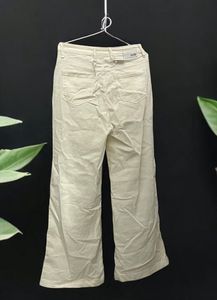 Off-White Wide Leg Jeans