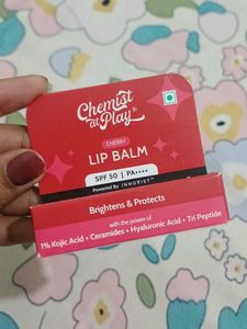 Chemist at Play Cherry Lip Balm SPF 50
