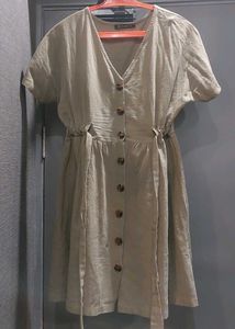 Casual Button-Down Dress