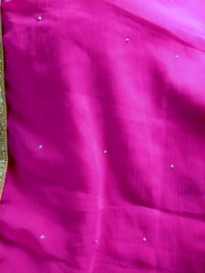 half saree  set