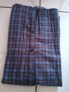 Men's Plaid Button-Down Shirt(new)