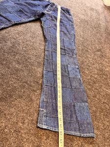 Vintage CHIPIE 1967 Patchwork Bootcut Jeans