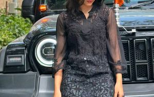 Elegant Black Embroidered Kurta