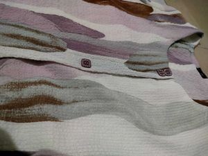 Elegant Abstract Print Kurta