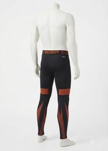 Adidas Black &amp; Orange Athletic Tights