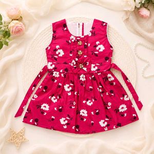 Adorable Floral Print Frock