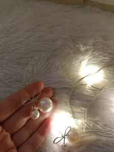 Elegant Pearl Cluster Earrings