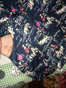 A Long Woolen Tshirt For Women