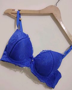 Blue 🔵 Beautiful Light Padded Bra 34  Size