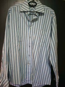 Men's Striped Dress Shirt