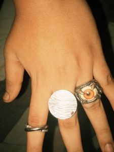 Chunky Statement Ring Set