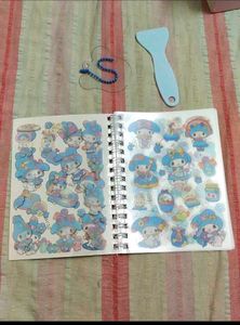 Cute Kawaii Sticker &amp; Washi Tape Set