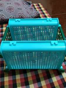 2-Tier Plastic Organizer Shelf