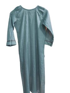 Grey Embroidery Kurti